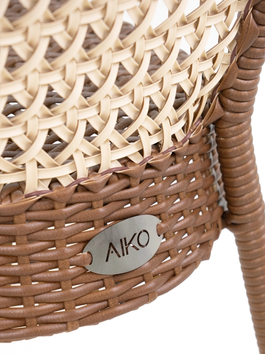 Комплект садовой мебели AIKO DECO на 6 мест, 1 стол и 6 кресел, для улицы, дачи, террасы