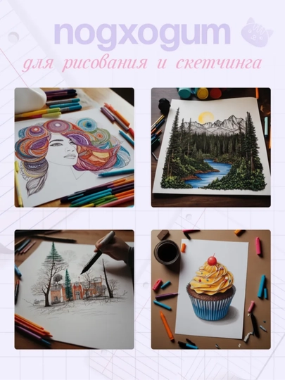 Ko'p rangli markerlar to'plami, sketching uchun flomasterlar
