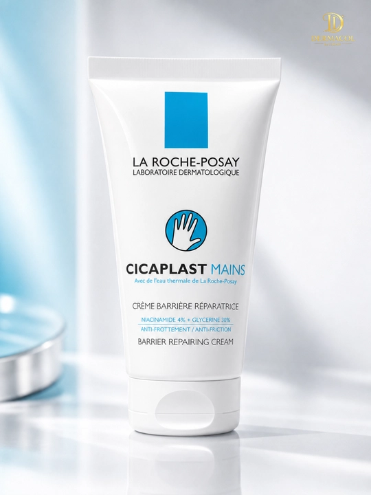 Крем барьер для рук Mains Cicaplast  La Roche уход за кожей рук, 50 мл