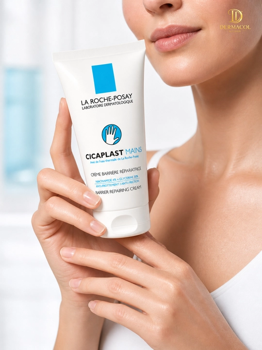 Крем барьер для рук Mains Cicaplast  La Roche уход за кожей рук, 50 мл