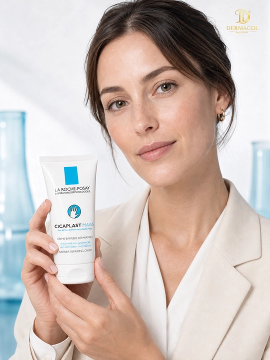 Крем барьер для рук Mains Cicaplast  La Roche уход за кожей рук, 50 мл