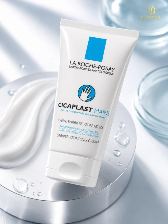 Крем барьер для рук Mains Cicaplast  La Roche уход за кожей рук, 50 мл
