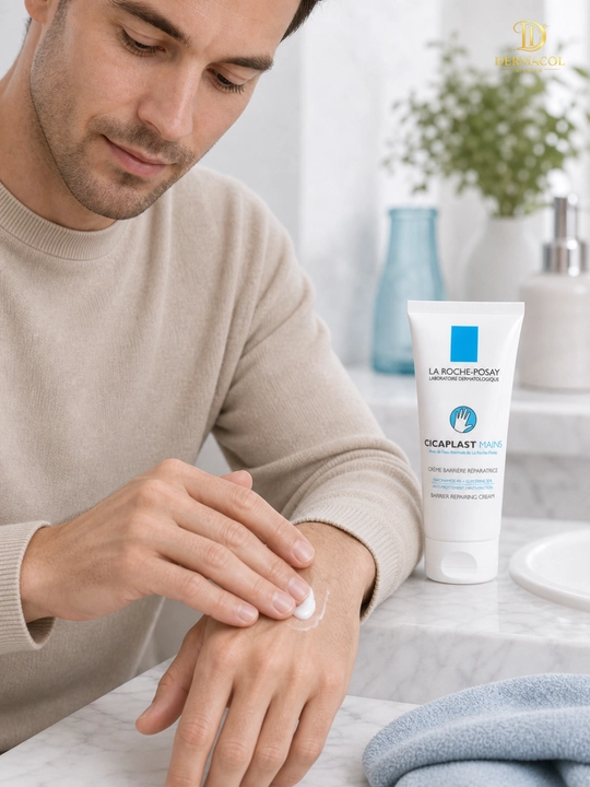 Крем барьер для рук Mains Cicaplast  La Roche уход за кожей рук, 50 мл