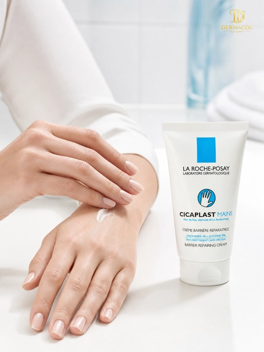 Крем барьер для рук Mains Cicaplast  La Roche уход за кожей рук, 50 мл