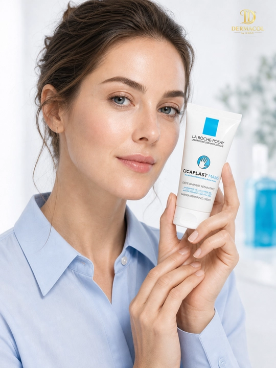Крем барьер для рук Mains Cicaplast  La Roche уход за кожей рук, 50 мл - 
