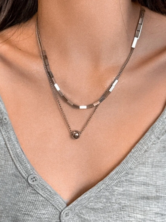 Ayollar va erkaklar uchun zanjir, zanglamaydigan po'latdan zanjirlar, maktab uchun