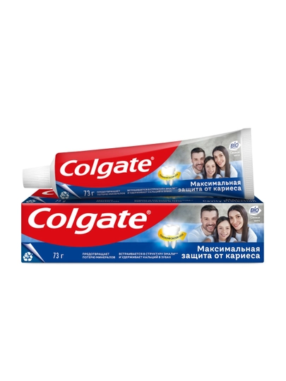 Зубная паста «Colgate Максимальная Защита от Кариеса»: «Свежая Мята», 50 мл - 