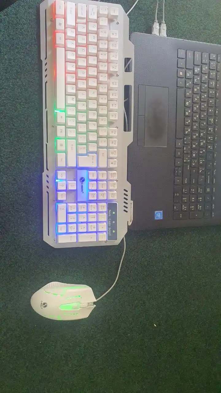 RGB klaviatura, simli, simsiz, mexanik variantlar, klaviatura + sichqoncha to‘plami