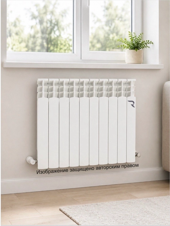 Bimetal seksiyali radiator 500X80