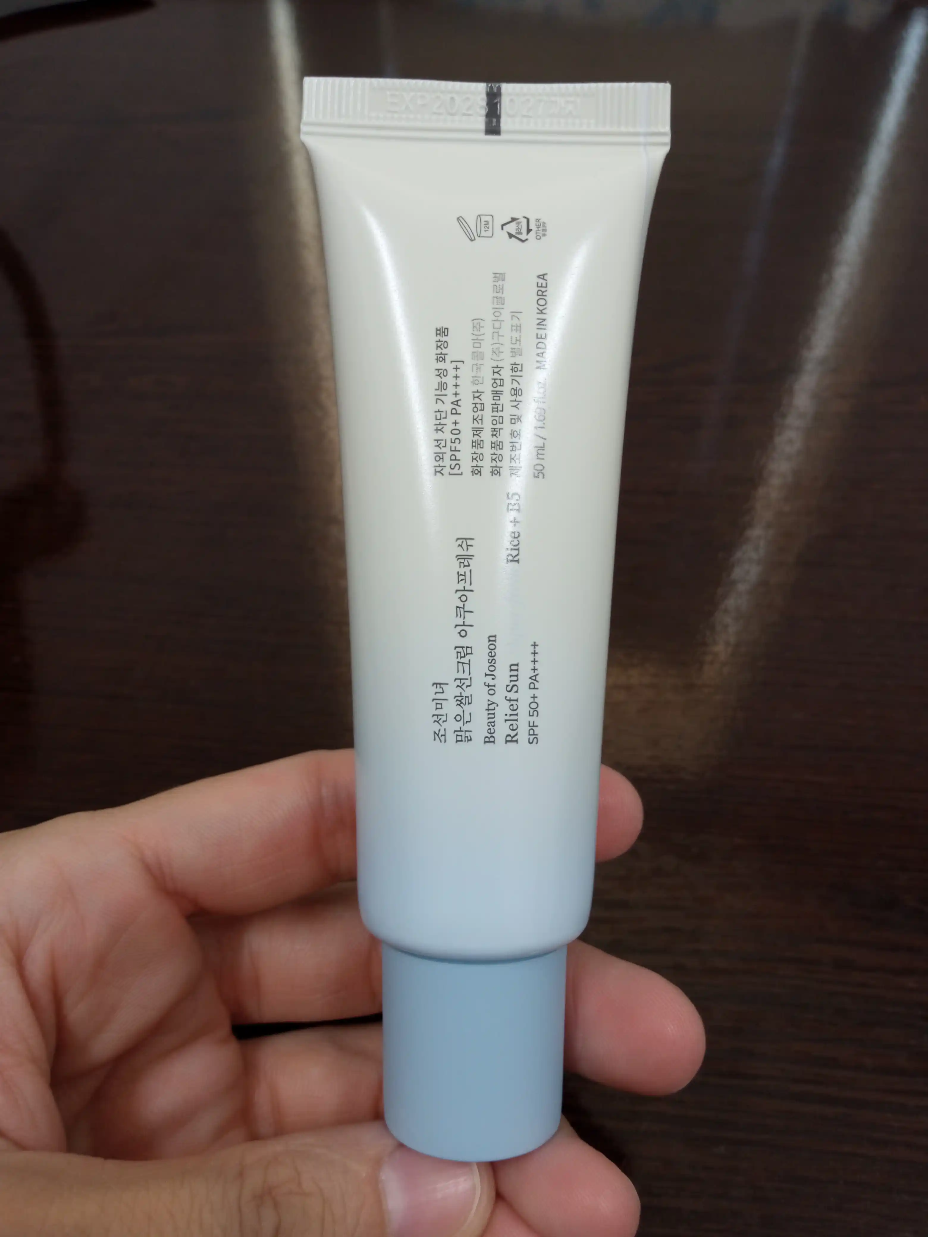 Солнцезащитный спф- крем от Top Beauty of Joseon, SPF50+ PA++++