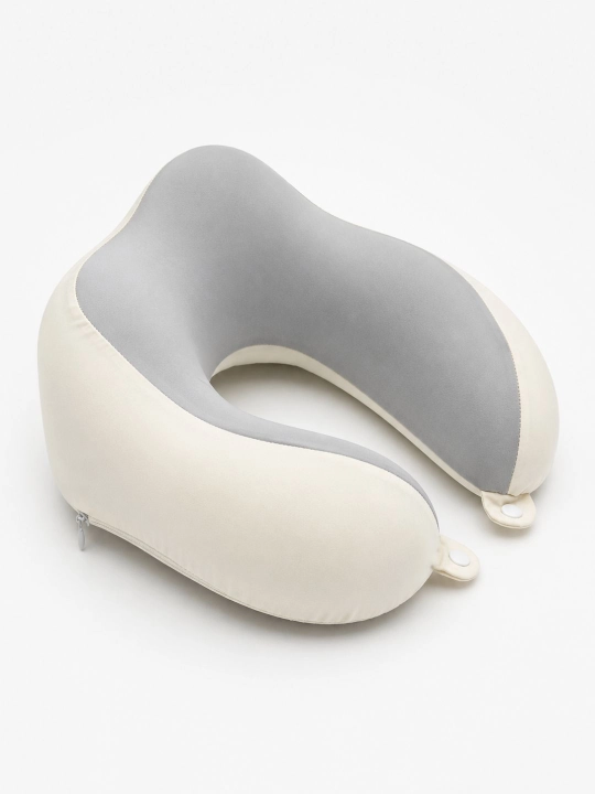 Подушка для шеи Memory Foam ортопедическая, дорожная U-образная, для путешествий и офиса