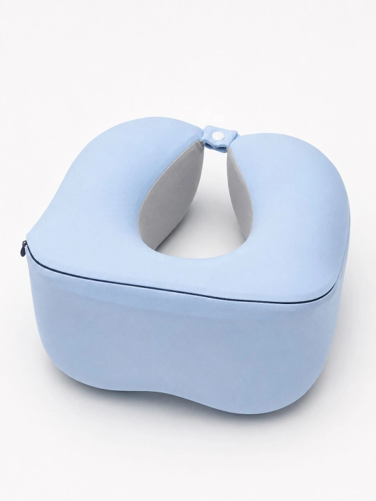 Подушка для шеи Memory Foam ортопедическая, дорожная U-образная, для путешествий и офиса