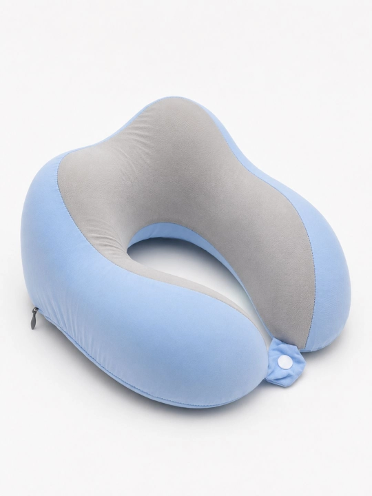 Подушка для шеи Memory Foam ортопедическая, дорожная U-образная, для путешествий и офиса