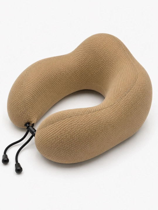 Подушка для шеи Memory Foam ортопедическая, дорожная U-образная, для путешествий и офиса