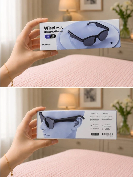 Умные Bluetooth очки с динамиками и микрофоном, солнцезащитные очки UV400