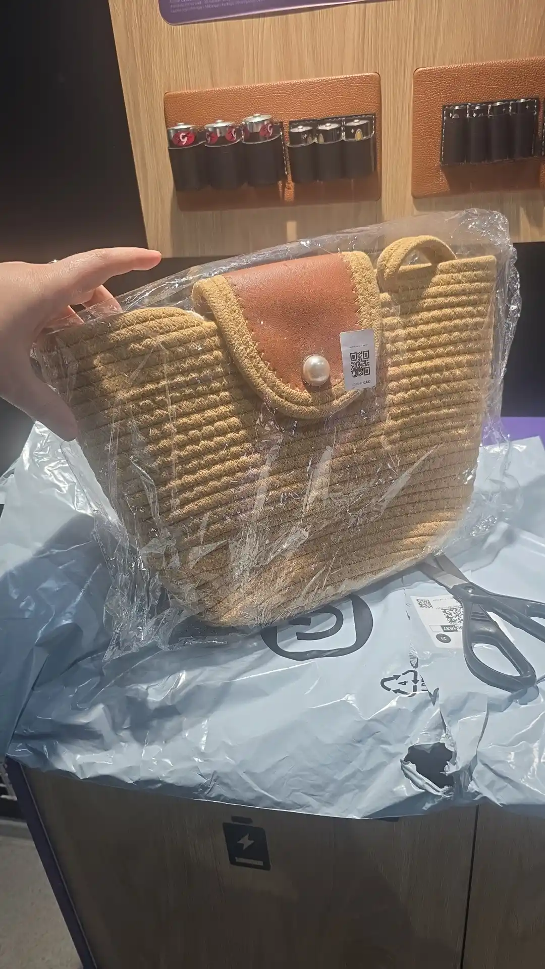 Ayollar sumkasi, qo‘lda to‘qilgan eko sumka, kundalik va plyaj uchun