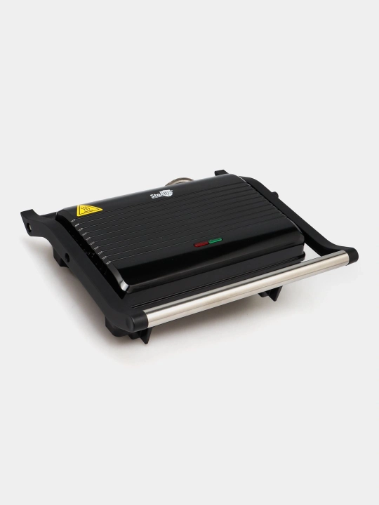 Starlux elektr grilli - kuyishga qarshi qoplama, termoregulyator, 2 ta panel