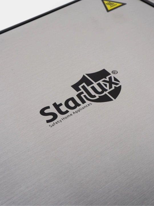 Starlux elektr grilli - kuyishga qarshi qoplama, termoregulyator, 2 ta panel