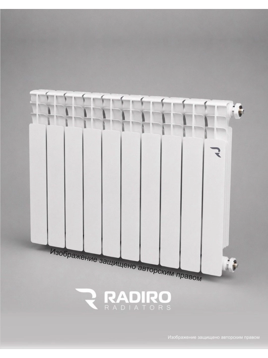Bimetal qovurg'ali radiator 500/80
