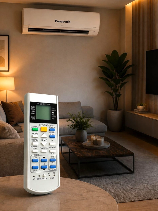 Panasonic konditsionerining masofadan boshqarish pulti - 