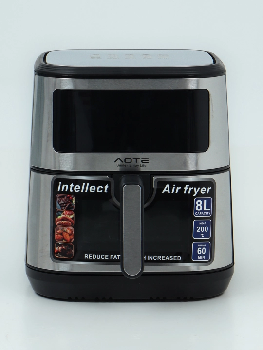 Smart Aerogril Fritz yog‘siz ovqat tayyorlash uchun 8 litrli aerogril