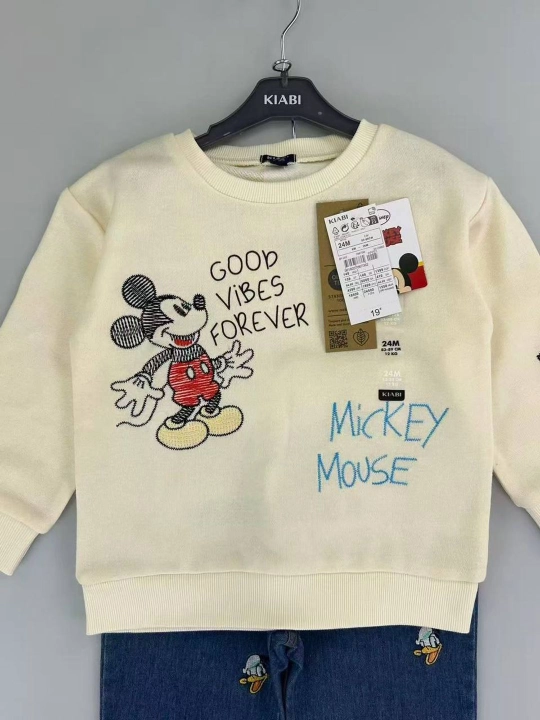 Детский комплект Mickey Mouse: свитшот и брюки, 2 предмета