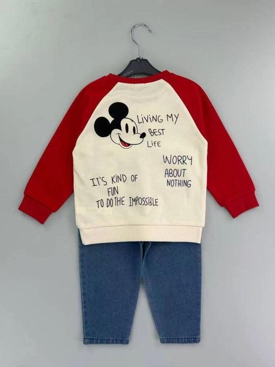 Детский комплект Mickey Mouse: свитшот и брюки, 2 предмета