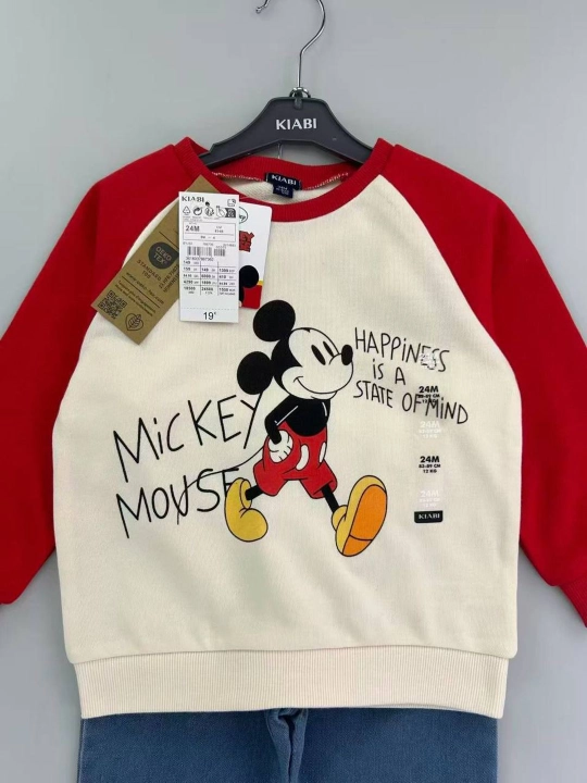 Детский комплект Mickey Mouse: свитшот и брюки, 2 предмета