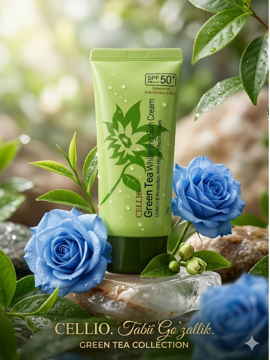Cellio Snail Sun: Quyoshdan himoya qiluvchi krem SPF 50 - 
