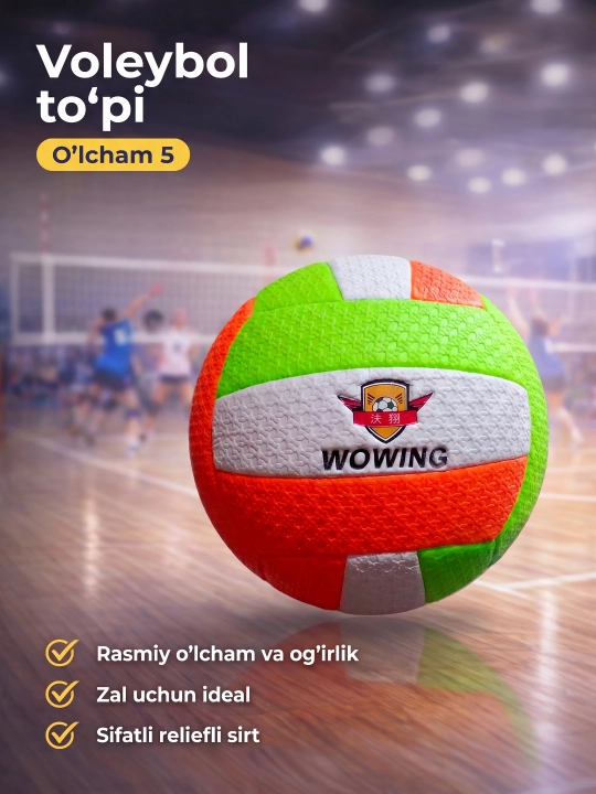 Voleybol to‘pi, mashg‘ulot to‘pi - 