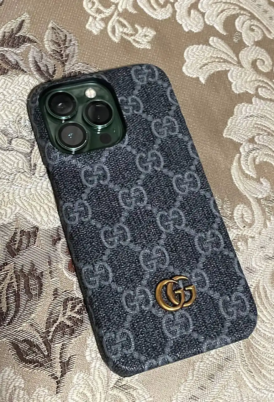 Чехол для iPhone 11, 12, 13, 14, 15, 16, 17, Pro, Max, Gucci