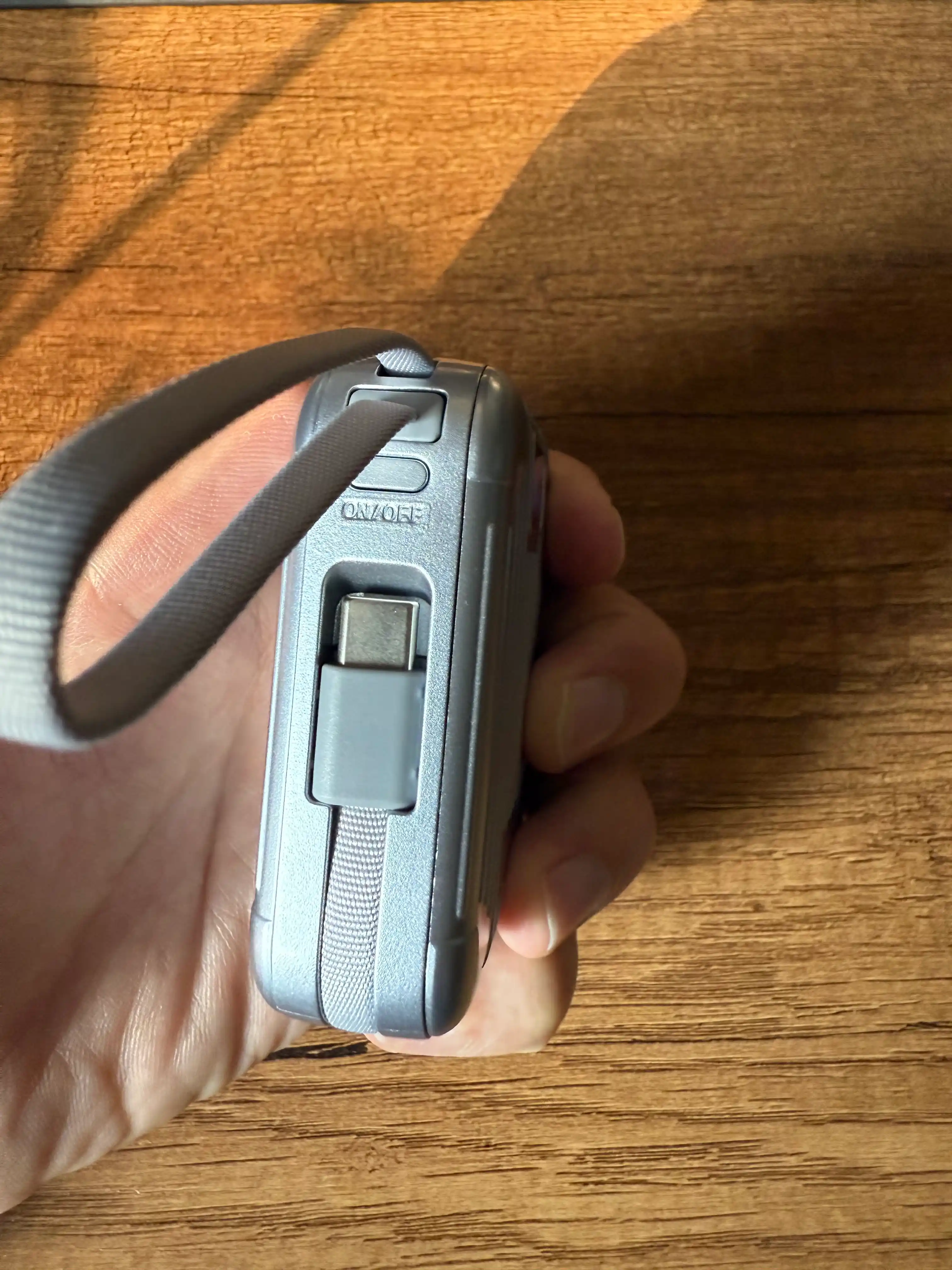 DELONE Zing Power Bank 10800mAh – Fast Charge,LCD Displey, Type-C/Lightning,Kompakt Dizayn
