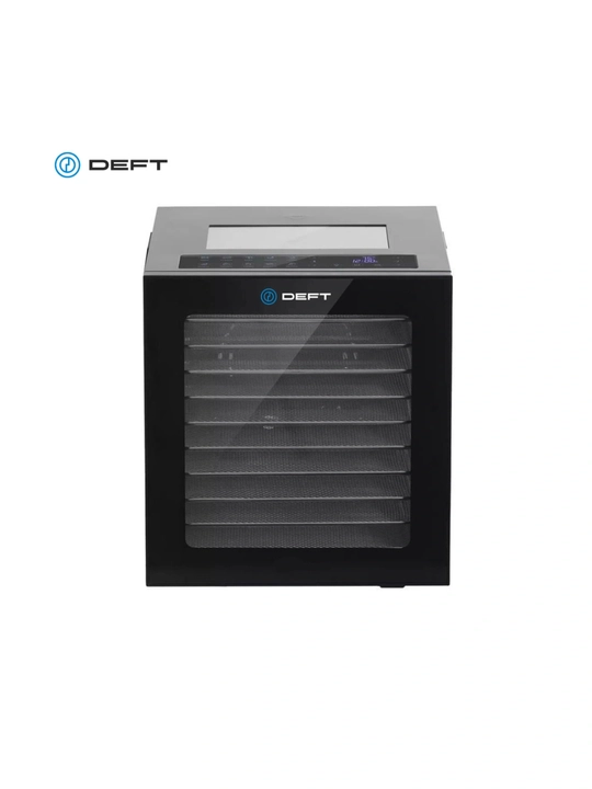 Дегидратор сушилка для фруктов и овощей DEFT DTFD1008B, 8 поддонов