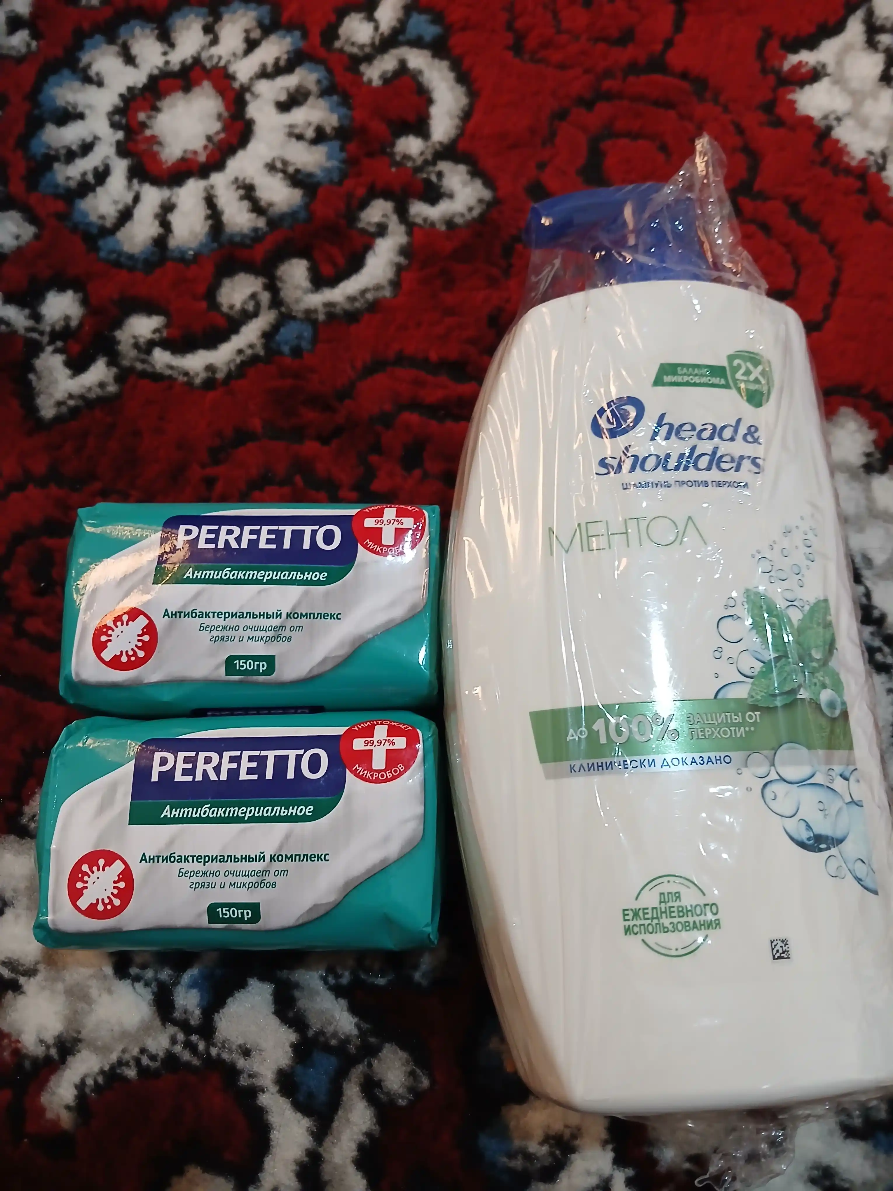 Head&Shoulders Шампунь от перхоти и бальзам для волос Ментол 2 в 1, 1 л