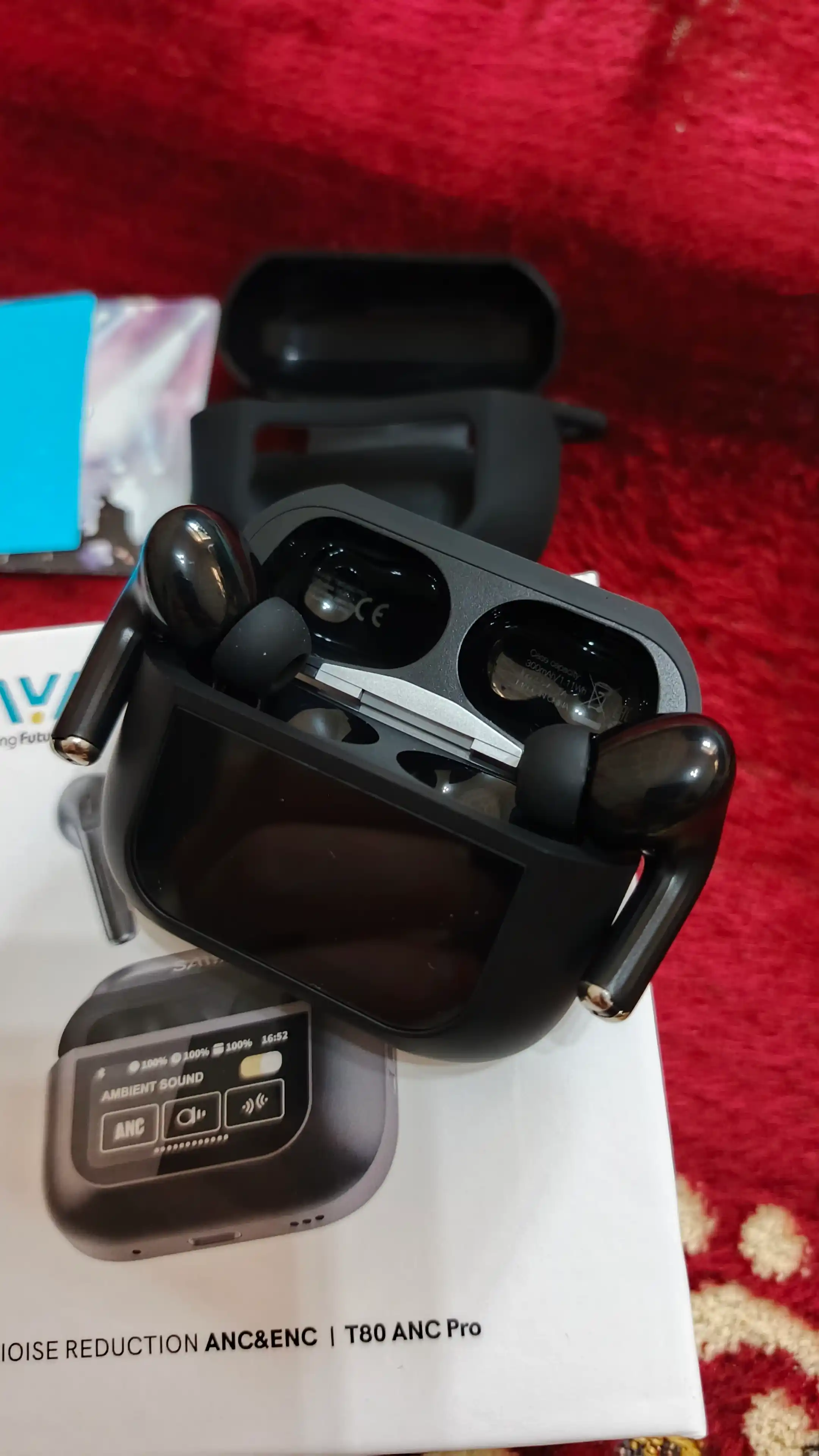 SAIYA T80 ANC Pro, наушники с активным шумоподавлением [ORG]