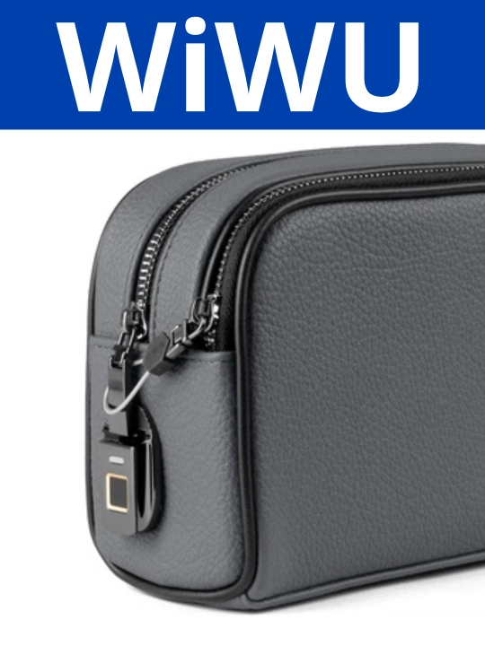 WiWU Phantom Pro – органайзер с отпечатком пальца и барсетка с современным дизайном