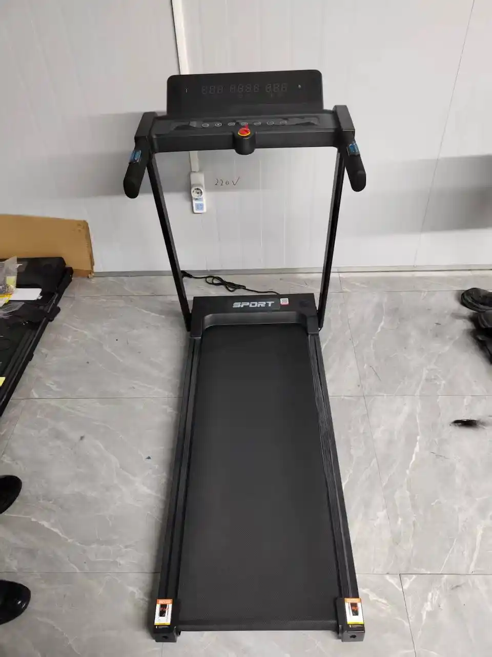 Yugurish yo‘lakchasi uy uchun, elektr buklanadigan 2.0 HP, yugurish va yurish uchun