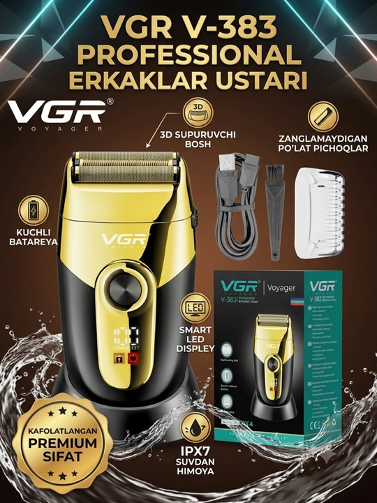 VGR Premium Elektr ustaralar seriyasi har xil modellar V-331 -332 -341 -353 -375 -383 -390 - 