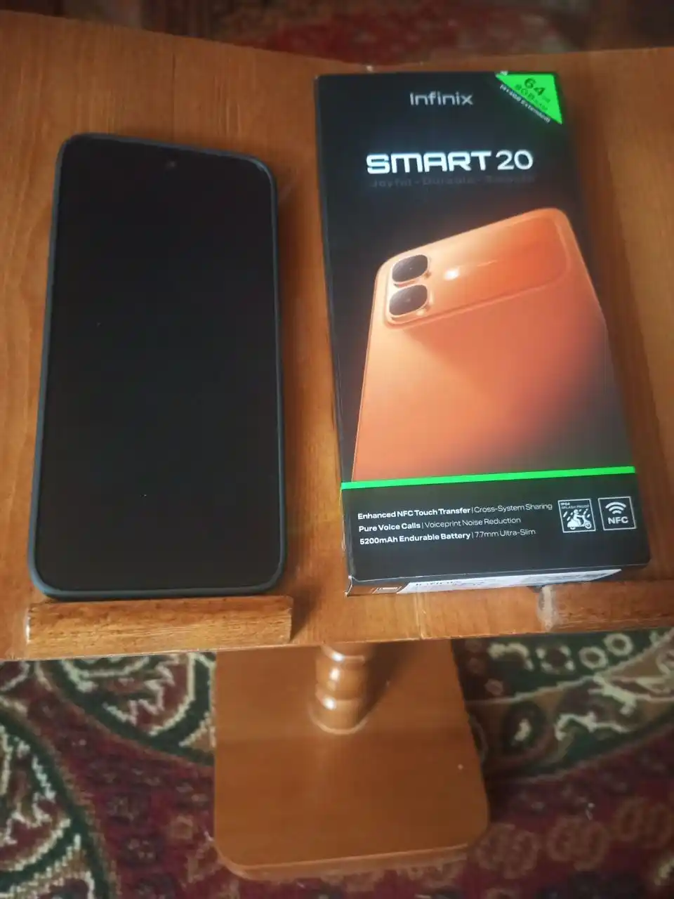 Телефон Infinix Smart 20, HD+ LCD 120Hz, 5200mAh 10w, G81 Ultimate, 2х сим + UZIMEI