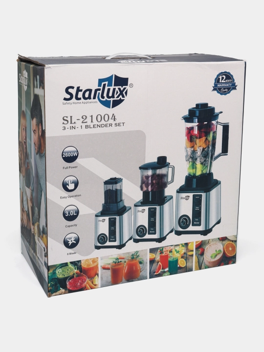 Statsionar blender, kofe maydalagich, meva, sabzavot  maydalagich Starlux