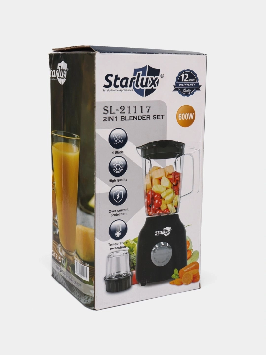 Statsionar blender, kofe maydalagich, meva, sabzavot  maydalagich Starlux