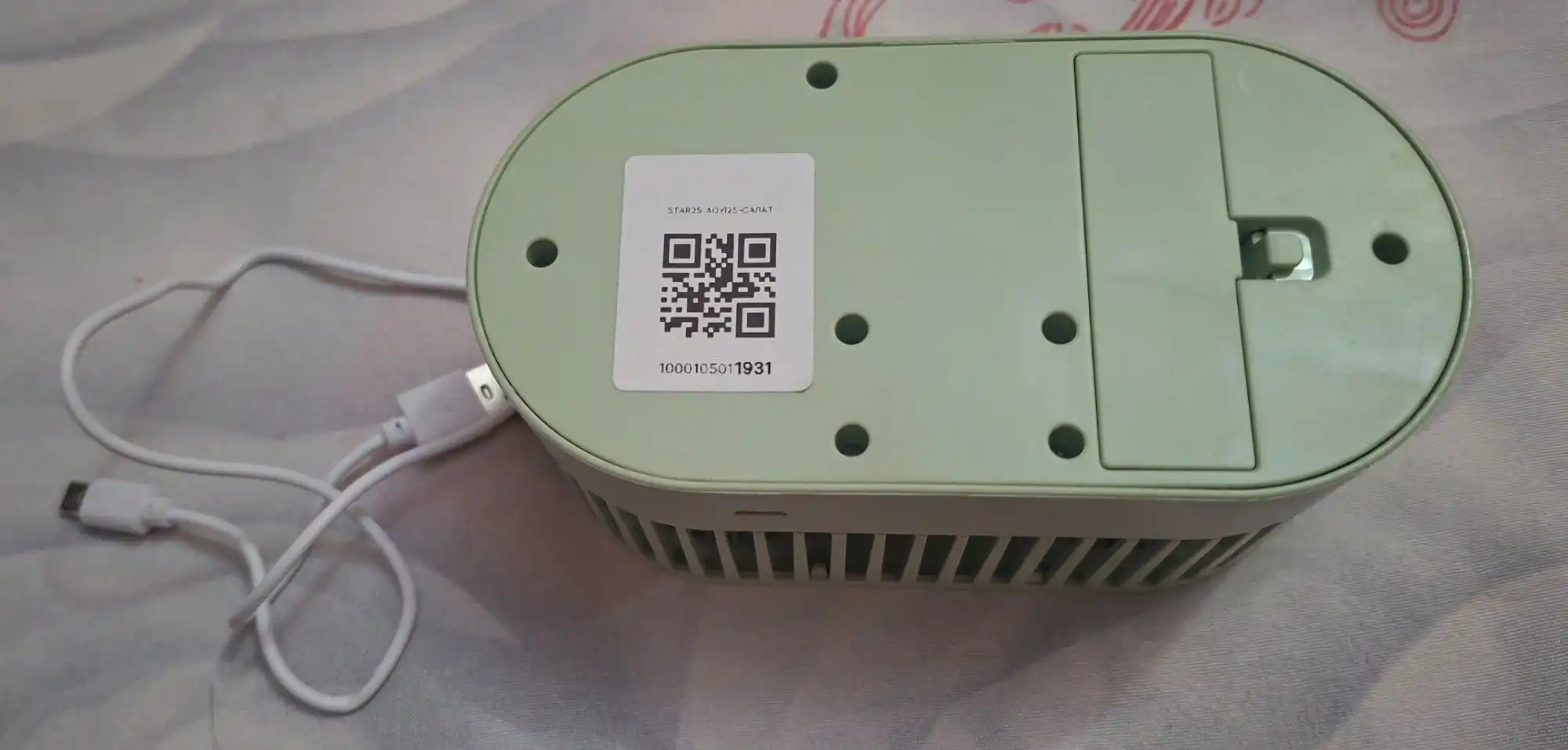 Мини вентилятор двойной, USB вентилятор, настольный, складной, охлаждающий