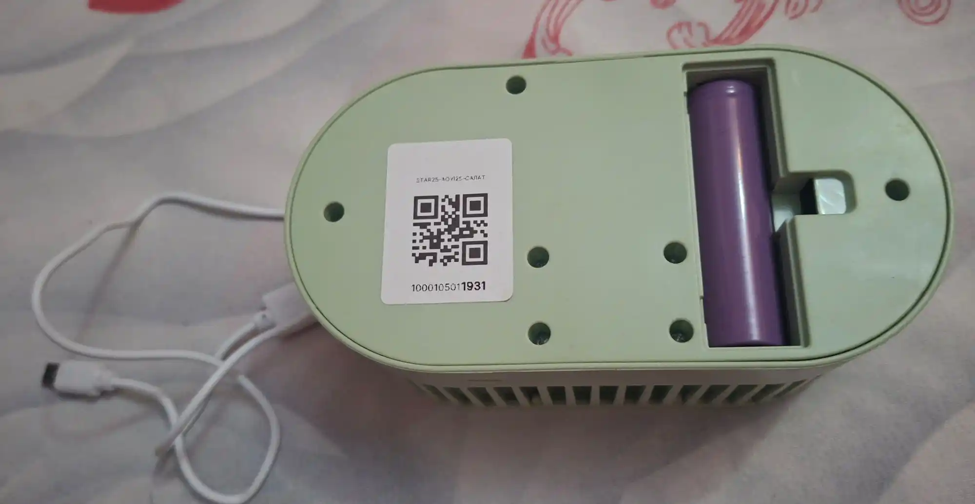 Мини вентилятор двойной, USB вентилятор, настольный, складной, охлаждающий