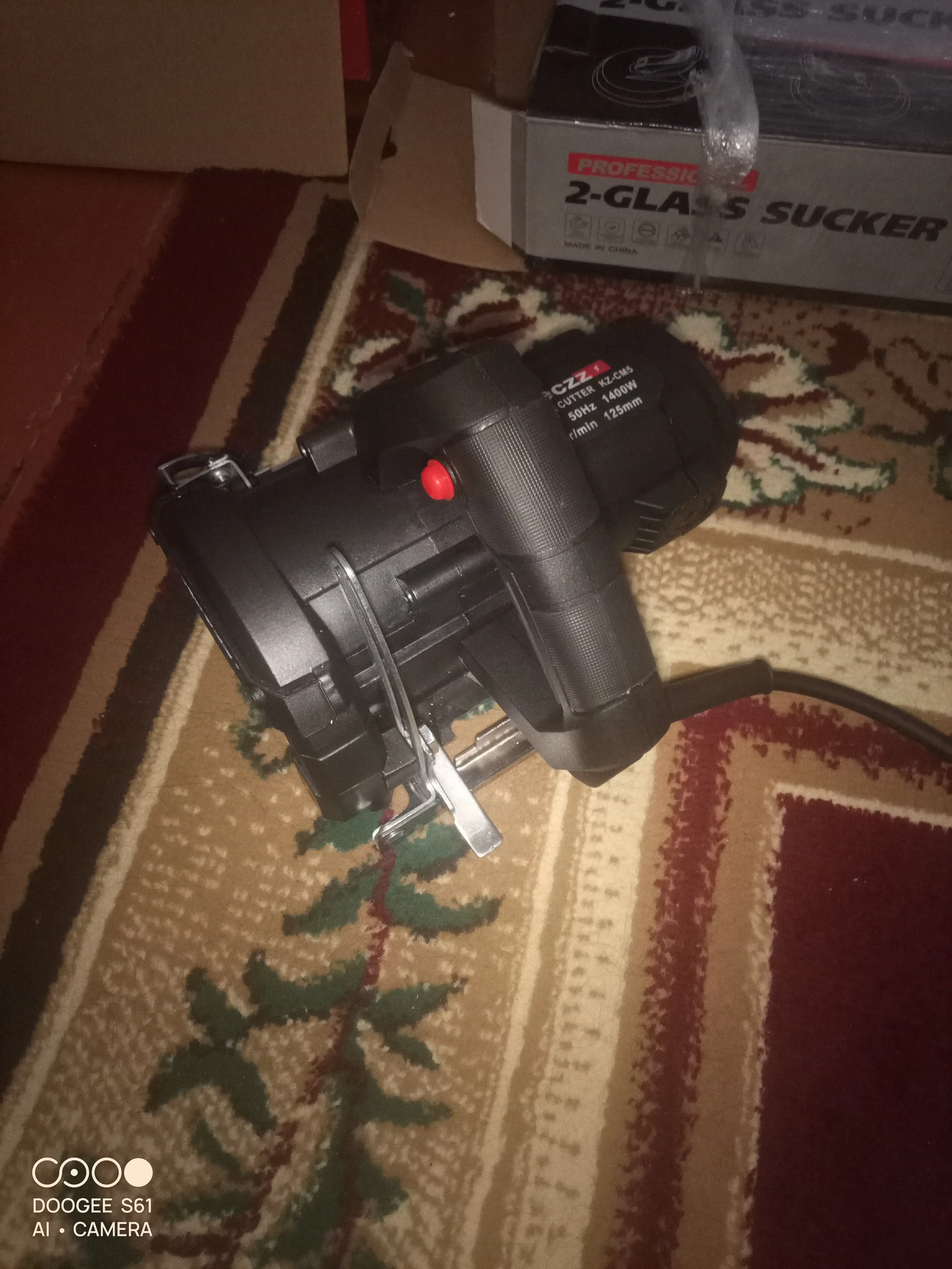 Keczz KZ-CM5, 1400 Vt, 125 mm diskli sirkulyar arra (tosh kesuvchi)