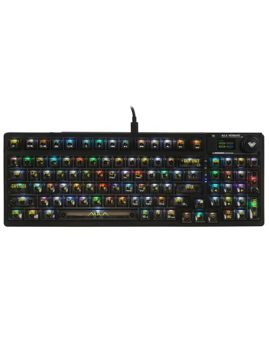 Simsiz klaviatura AULA F98 PRO V3 RGB /T - 