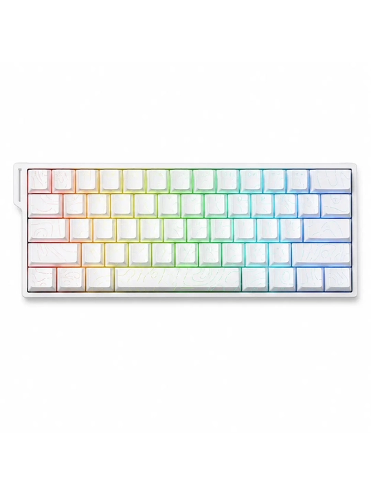 Клавиатура беспроводная AULA MINI 60HE Gaming White - 
