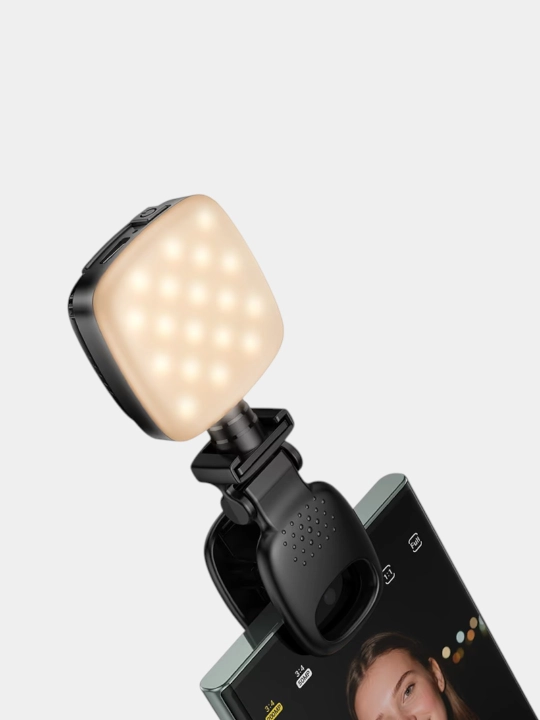 Дополнительная подсветка Hoco K28, 36 LED, Type-C, 9 уровней, 2700–6500K, 860 лм
