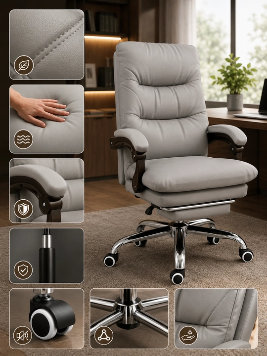 Кресло Comfort на колесиках для дома и офиса