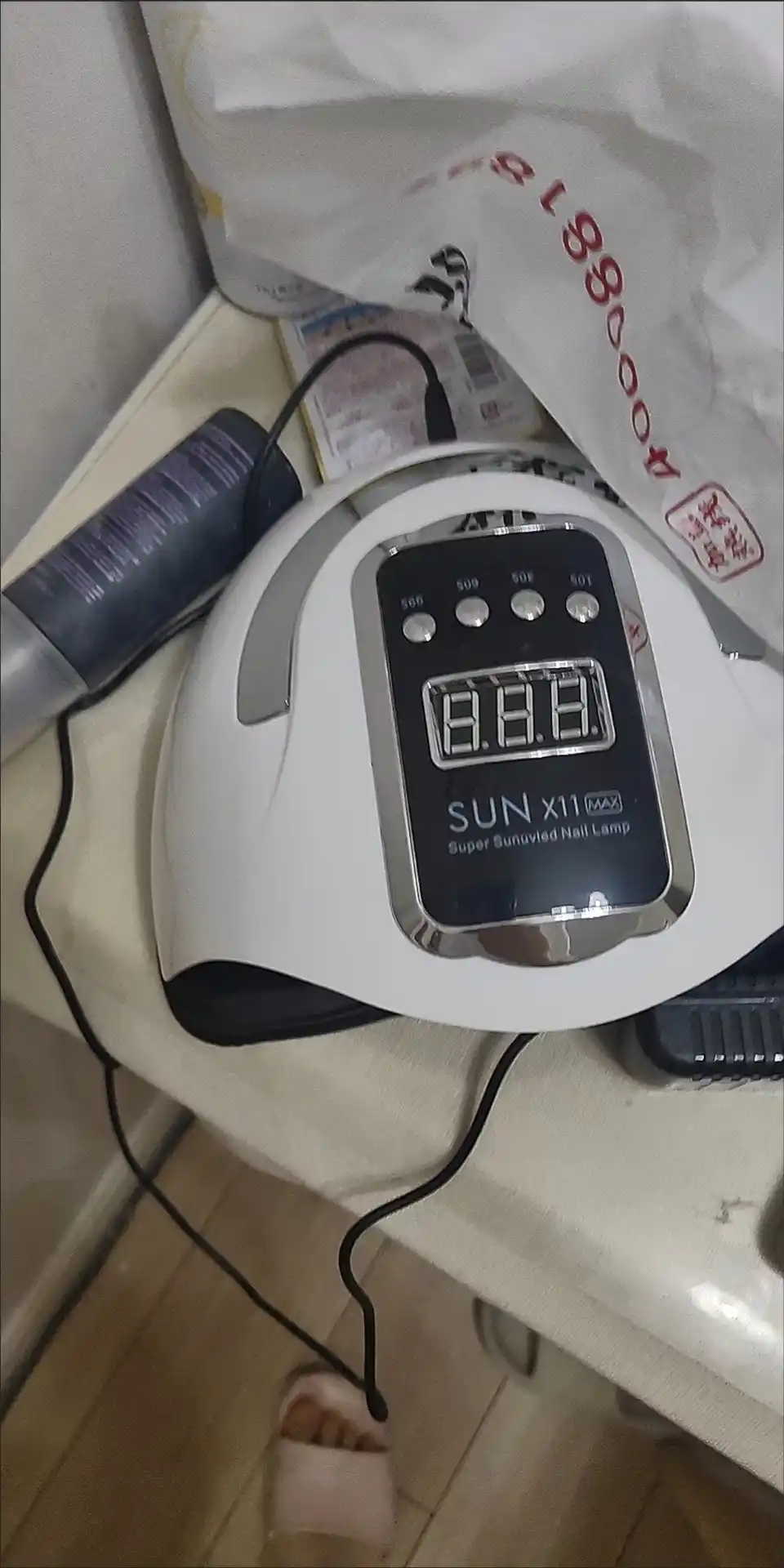 Manikyur va pedikyur uchun lampa, X11 MAX, 280 W