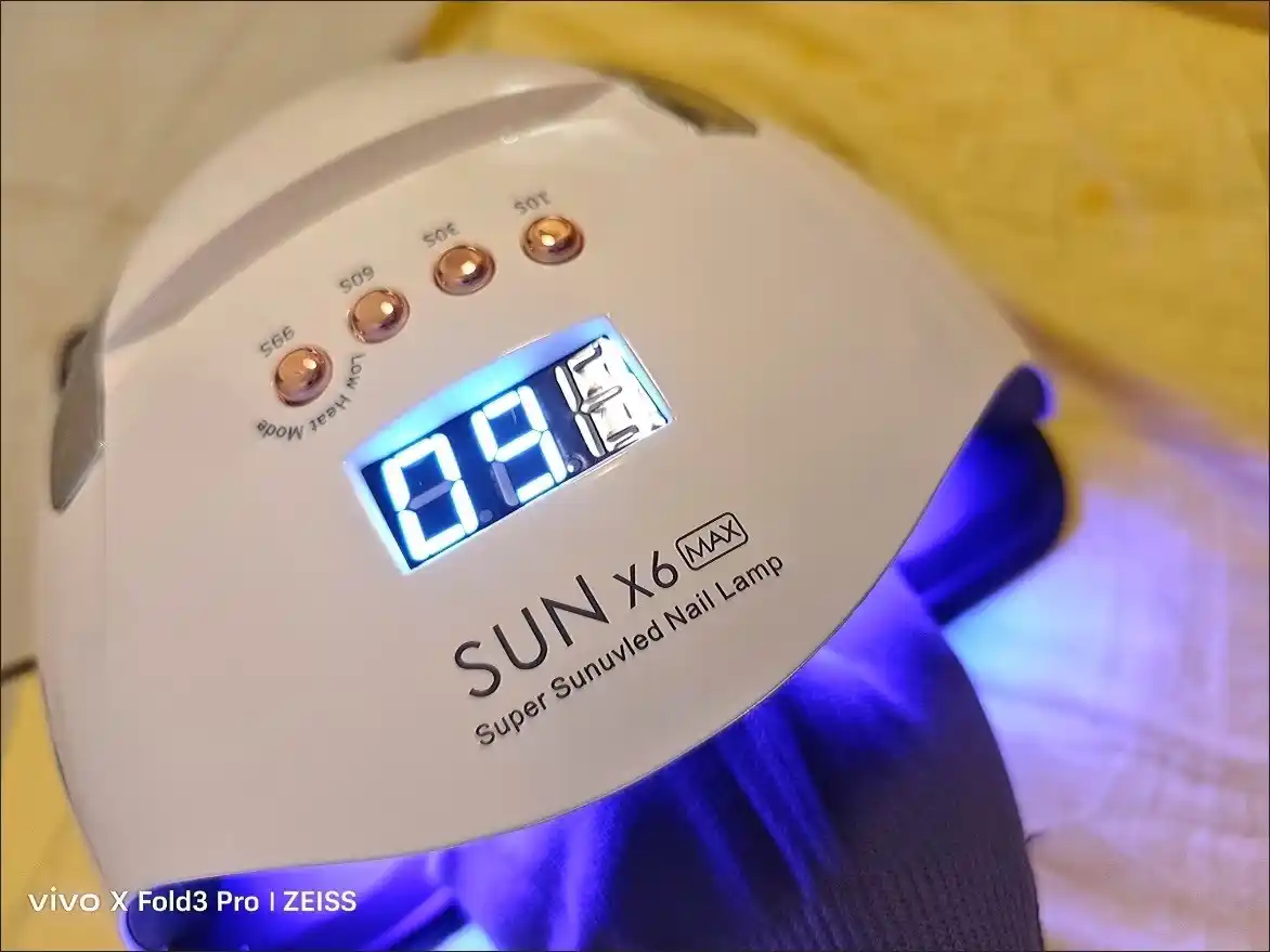 Manikyur va pedikyur uchun lampa, X6 MAX, 280 W, 66 dona, UF-yorug‘lik diodli lampalar